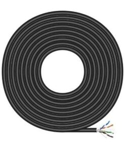 Bobina de Cable RJ45 para Exteriores FTP AWG24 Aisens A135-0674 Cat.6/ 305m/ Impermeable/ Negro