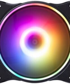 Ventilador Hiditec N18 ARGB/ 12cm/ Negro