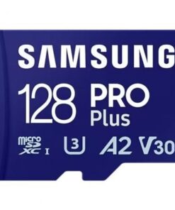 Tarjeta de Memoria Samsung PRO Plus 2023 128GB microSD XC/ Clase 10/ 180MBs