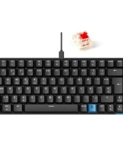 Teclado Gaming Mecánico Inalámbrico Hiditec GM1K/ Hot-Swap switch Gateron Red