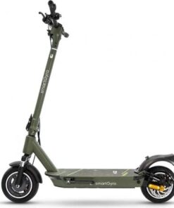 Patinete Eléctrico SmartGyro K2 Army Certificado/ Motor 800W/ Ruedas 10"/ 25km/h /Autonomía 50km/ Verde