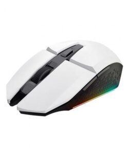 Ratón Gaming Inalámbrico Trust Gaming GXT 110 Felox/ Batería recargable/ Hasta 4800 DPI/ Blanco