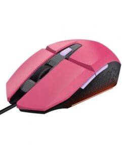 Ratón Gaming Trust Gaming GXT 109 Felox/ Hasta 6400 DPI/ Rosa