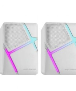 Altavoces Mars Gaming MS-H/ 10W/ 2.0/ Blancos