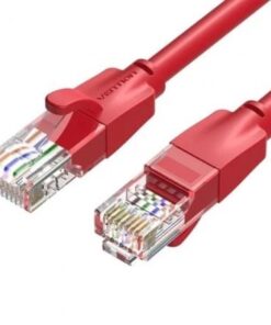 Cable de Red RJ45 UTP Vention IBERH Cat.6/ 2m/ Rojo