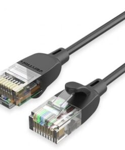 Cable de Red RJ45 UTP Vention IBIBG Cat.6A/ 1.5m/ Negro