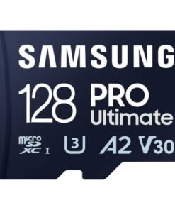 Tarjeta de Memoria Samsung Pro Ultimate 128GB microSD XC con Adaptador/ Clase 10/ 200MBs