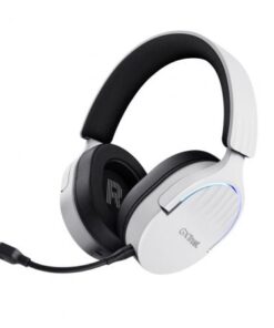 Auriculares Gaming Inalámbricos con Micrófono Trust Gaming GXT 491 Fayzo/ Bluetooth/ Jack 3.5/ Blancos