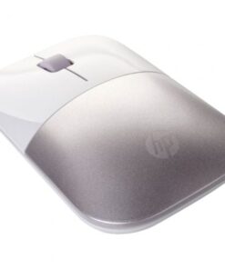 Ratón Inalámbrico HP Z3700/ Hasta 1200 DPI/ Blanco y Rosa