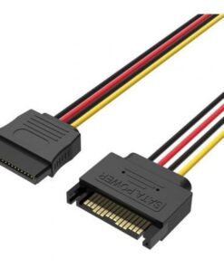 Cable Alimentación 15Pin Vention KDABY/ SATA Macho - SATA Hembra/ 30cm