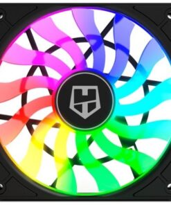 Ventilador Nox Slim Fan/ 12cm/ ARGB