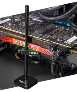 Soporte para Tarjeta Gráfica Nox H-VGA/ Compatibilidad Universal/ Negro