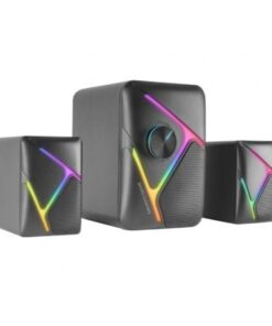 Altavoces Mars Gaming MS-H21/ 35W/ 2.1/ Negros