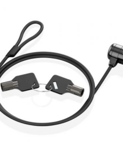 Cable de Seguridad para Portátiles Aisens ASLK-D40K04-BK/ 1.5m