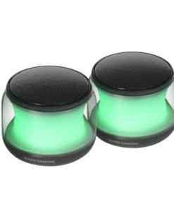Altavoces con Bluetooth Mars Gaming MS-AURA/ 15W/ 2.0/ Negros