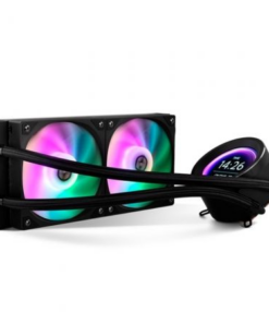 Sistema de Refrigeración Líquida Nox X-240 LCD/ Negro