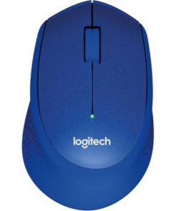Ratón Inalámbrico Logitech M330 Silent Plus/ Hasta 1000 DPI/ Azul