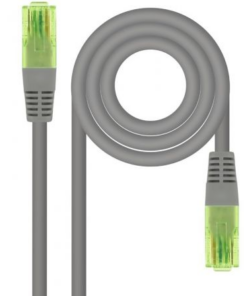 Cable de Red RJ45 UTP Nanocable 10.20.1410 Cat.6/ 10m/ Gris