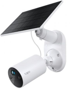 Cámara de Videovigilancia TP-Link Tapo TC82 Kit/ Visión Nocturna/ Control desde APP/ Incluye Panel Solar