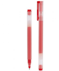 Bolígrafos de Tinta de Gel Xiaomi Mi High-Capacity Gel Pen/ 10 unidades/ Rojos