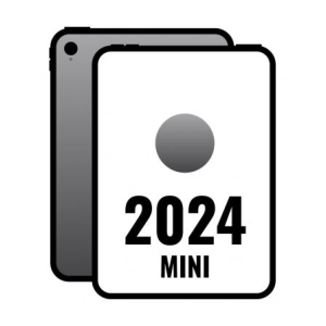iPad Mini 8.3" 2024 7th WiFi/ A17 Pro/ 128GB/ 5G/ Gris Espacial - MXPN3TY/A