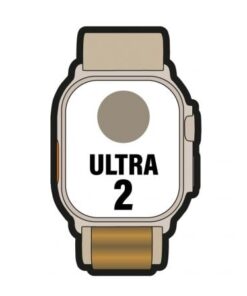 Apple Watch Ultra 2/ GPS/ Cellular/ 49mm/ Caja de Titanio/ Correa Loop Alpine Canela Mediana
