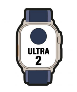 Apple Watch Ultra 2/ GPS/ Cellular/ 49mm/ Caja de Titanio/ Correa Loop Trail Azul M/L