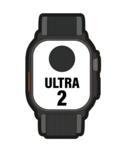 Apple Watch Ultra 2/ GPS/ Cellular/ 49mm/ Caja de Titanio Negro/ Correa Loop Trail Negro M/L