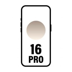 Smartphone Apple iPhone 16 Pro 128GB/ 6.3"/ 5G/ Titanio Color Desierto