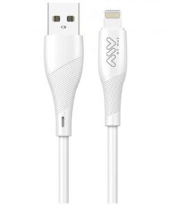 Cable USB 2.0 Lightning Myway MWUSC0021/ USB Macho - Lightning Macho/ 1m/ Blanco