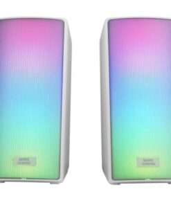 Altavoces con Bluetooth Mars Gaming MSRGB2W/ 15W/ 2.0/ Blancos
