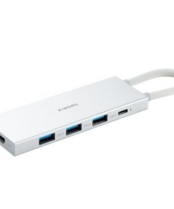 Docking USB 3.0 Tipo-C Xiaomi 5 en 1/ 3xUSB/ 1xUSB Tipo-C PD/ 1xHDMI/ Blanco