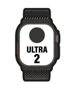 Apple Watch Ultra 2/ GPS/ Cellular/ 49mm/ Caja de Titanio Negro / Correa Milanese Loop Grande