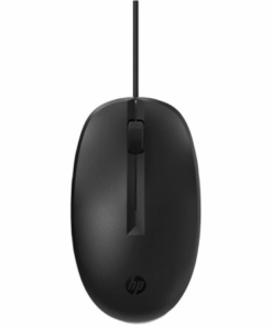Ratón HP 125/ Hasta 1200 DPI/ Negro