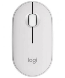 Ratón Inalámbrico Logitech Pebble 2 M350S/ Hasta 1000 DPI/ Blanco