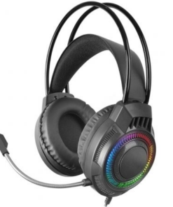 Auriculares Gaming con Micrófono Mars Gaming MH124/ Jack 3.5/ Negros