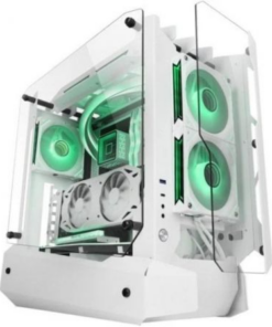 Caja Gaming Semitorre Mars Gaming MC-EDGE/ Blanca