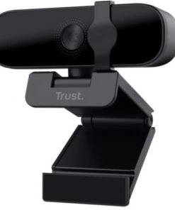Webcam Trust Tanor/ Enfoque Automático/ 1920 x 1080 Full HD