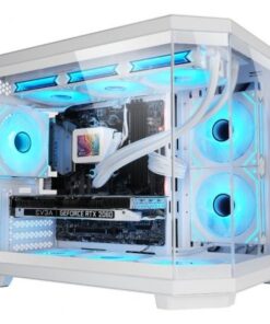 Caja Gaming Minitorre Mars Gaming MC-3TCOREM/ Blanca