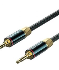 Cable Audio Vention BAYGL/ Jack 3.5 Macho - Jack 3.5 Macho/ 10m/ Verde y Negro