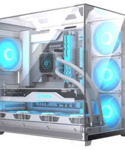 Caja Gaming Semitorre Hiditec SKY/ Blanco
