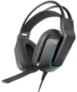 Auriculares Gaming con Micrófono Mars Gaming MH-Strike/ Jack 3.5/ USB/ Negros
