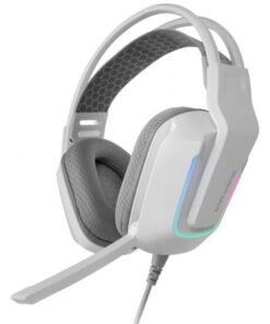 Auriculares Gaming con Micrófono Mars Gaming MH-Strike/ Jack 3.5/ USB/ Blancos