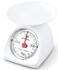 Báscula de Cocina Orbegozo PC 1015/ hasta 2kg/ Blanca