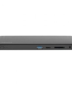 Alternative view of Docking usb tipo-c 2-power doc0117a/ 4xusb/ 1xusb tipo-c pd/ 2xhdmi/ 1xdisplayport/ 1xjack/ 1xrj45/ 1xlector tarjetas sd/ gris