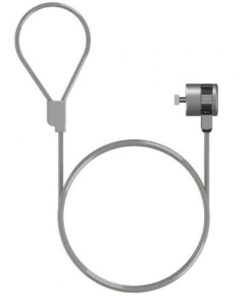 Cable de seguridad para portátiles aisens aslk-d40k02-sl/ 1.5m