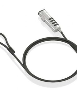 Alternative view of Cable de seguridad tipo nano para portátiles aisens aslk-d50n05-bk/ 1.5m