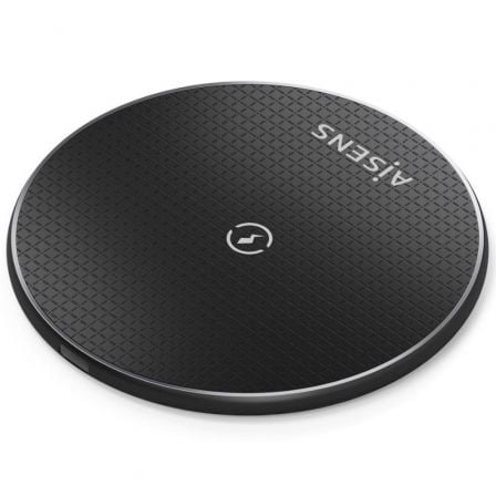 Base de carga inalámbrica aisens asch-15w1wc058-bk 15w/ negro - Imagen 2