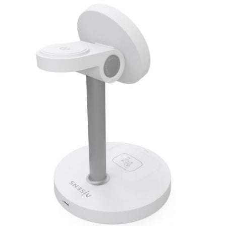 Base de carga inalámbrica aisens asch-15w3wc065-w/ 15w/ blanco - Imagen 3