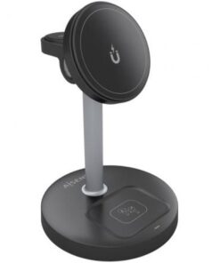 Alternative view of Base de carga inalámbrica aisens asch-15w3wc066-bk/ 15w/ negro